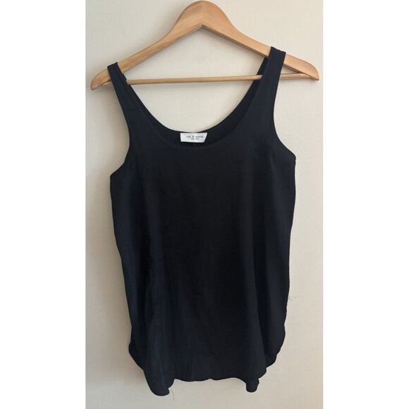 Lola & Sophie Sleeveless Flowy Silky Soft  Blouse Small Basic Minimal - Picture 1 of 8